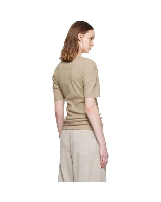 Lemaire Natural Fitted Henley