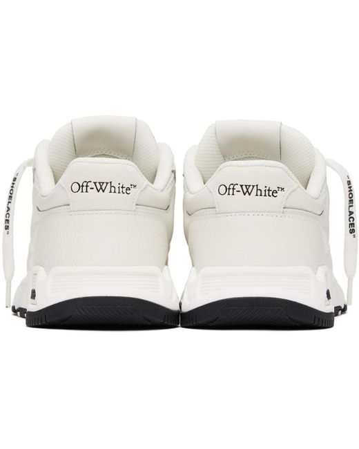 Off-White c/o Virgil Abloh Black Off- Kick Off Sneakers