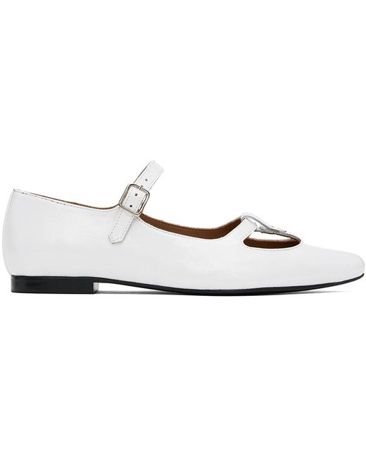 A.P.C. Black Katie Holmes Edition Katie Ballerina Flats