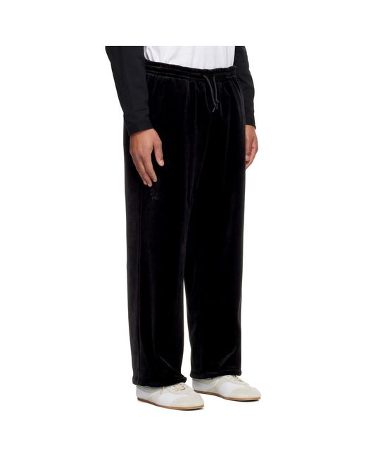 (w)taps Black Athletic Sweatpants for men