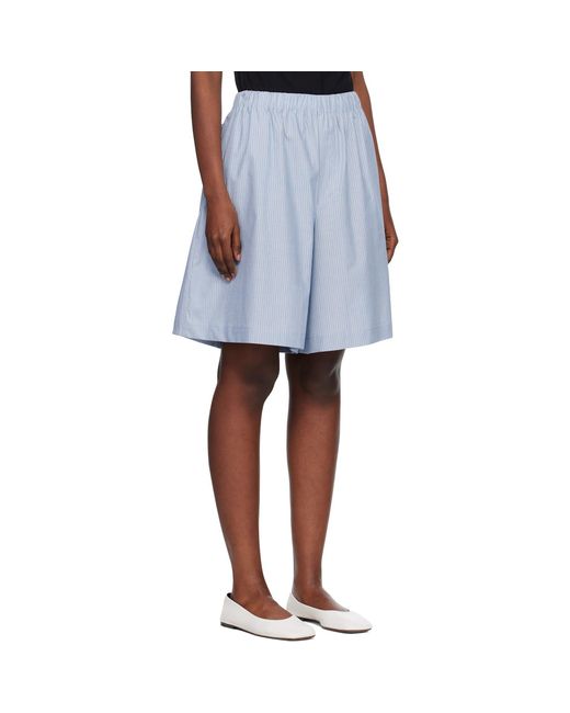 Baserange Blue Claude Shorts