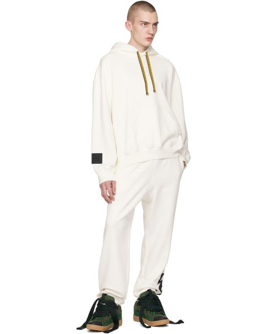 Pull à capuche blanc édition future Lanvin pour homme en coloris Natural