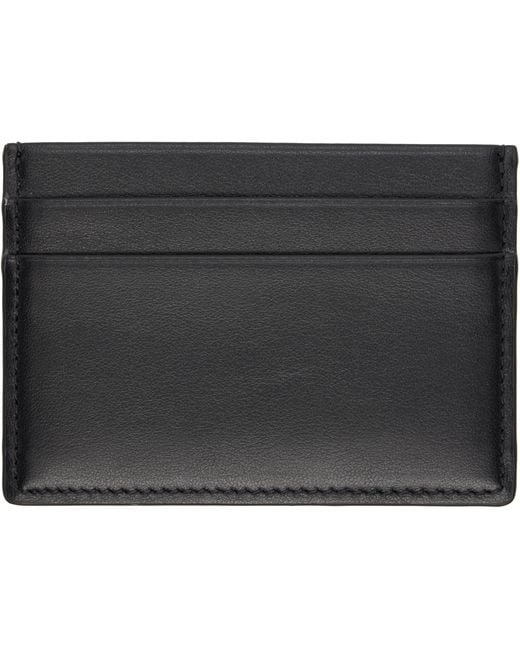 Common Projects Black Multi Card Holder for men