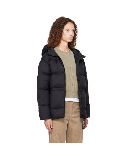 Canada Goose Black Fallon Puffer Coat