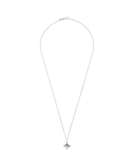 Emanuele Bicocchi Metallic Stella Ventis Necklace for men