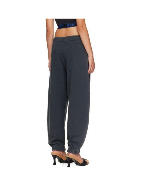 Off-White c/o Virgil Abloh Black 'Off' Laundry Balloon Sweatpants