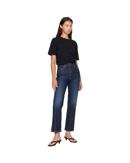 Khaite Blue Abigail Stretch Jeans