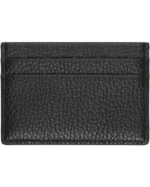 Common Projects Black Multi Card Holder for men