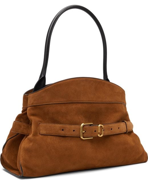 Marc Jacobs Brown Tan 'The Suede Dakota Satchel' Bag