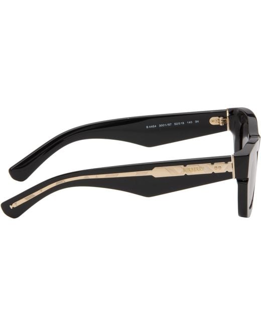 Burberry Gray Rectangle Sunglasses