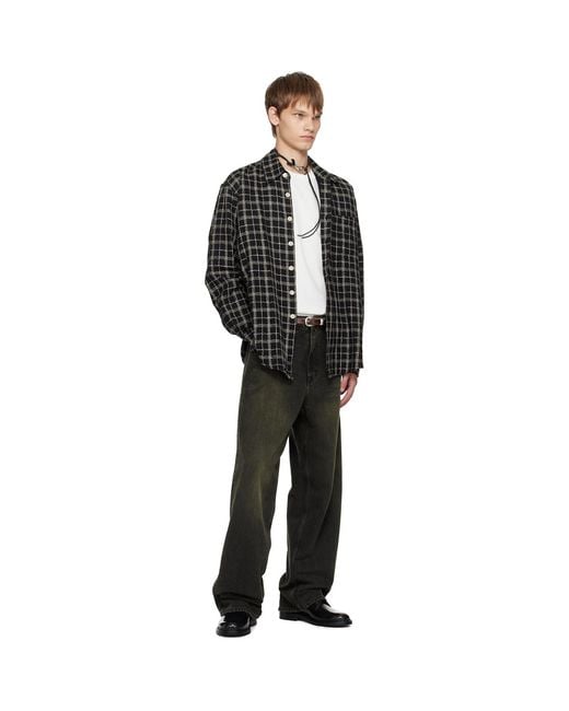Our Legacy Black Uniform Parade Derbys for men
