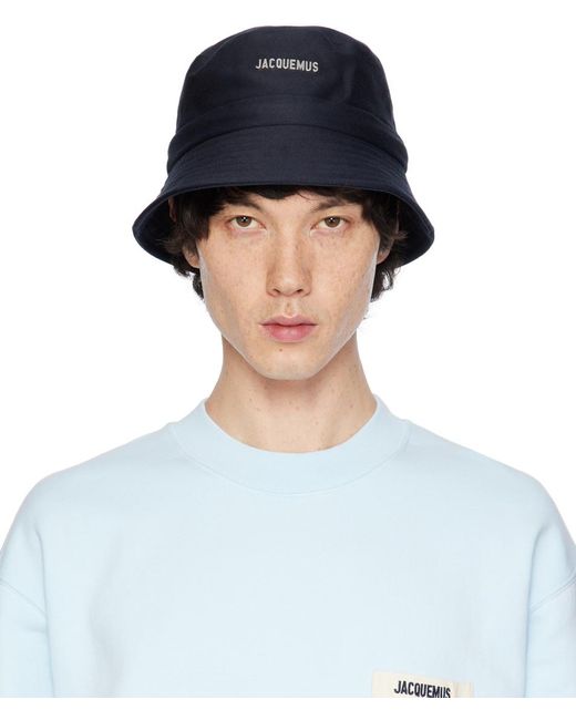 Jacquemus Blue Hats for men