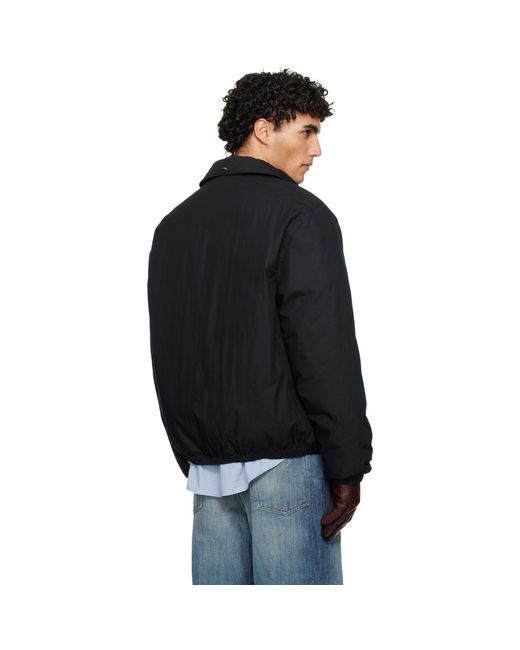 Our Legacy Black Avenue Puffa Down Jacket for men