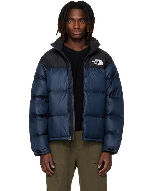 The North Face メンズ ブルー カーキ 1996 レトロ ヌプシ ダウン 