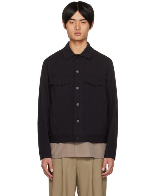 Theory Black Neoteric Jacket for men
