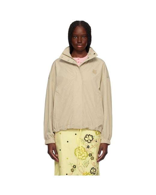 Maison Kitsuné Orange Windbreaker Jacket