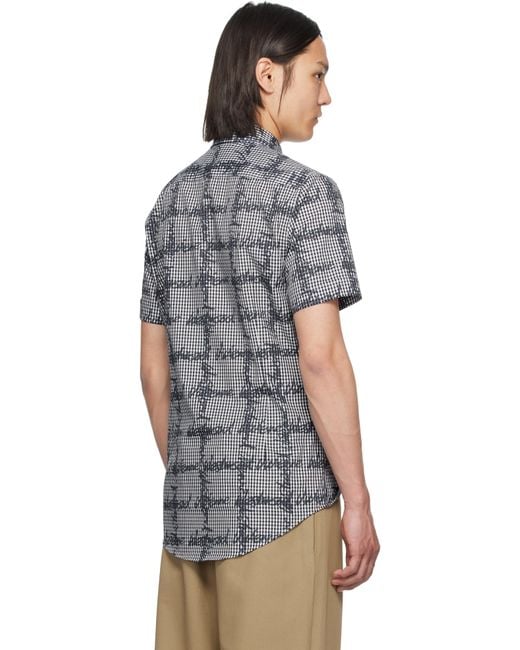 Vivienne Westwood Gray Classic Shirt for men