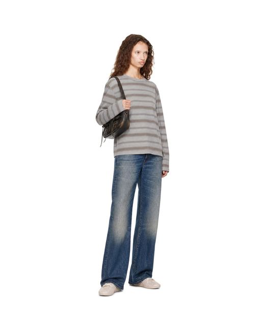 Acne Blue 2009F Straight-Leg Jeans
