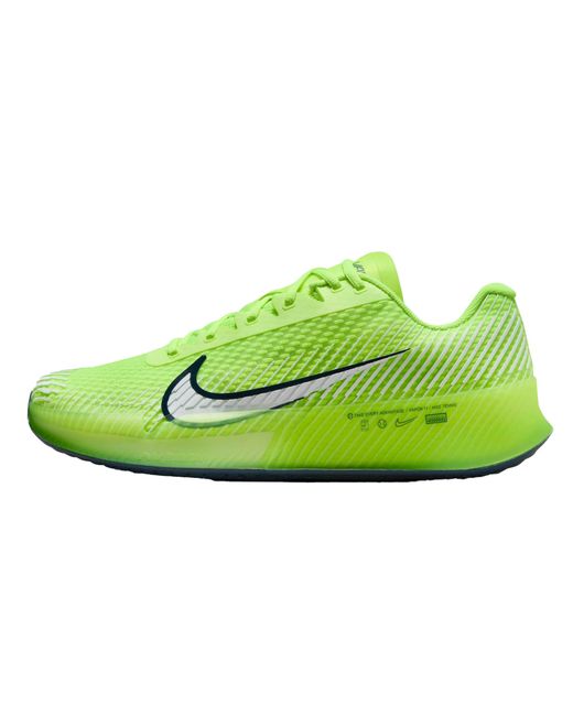 Nike Green Court Air Zoom Vapor 11 Hard Court Tennis Shoes for men