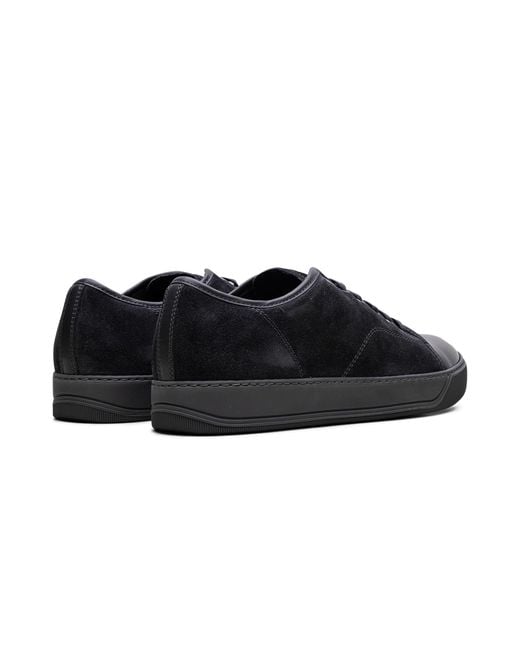 Lanvin Black Dbb1 Suede Sneakers "Asparagus" Fm Skdbb1 Vbal P15 1818" for men