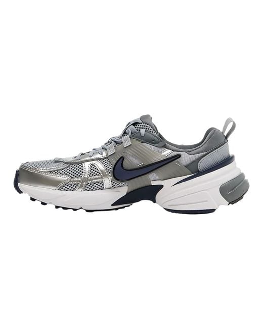 Nike Gray V2K Run "Wolf Midnight" Hj4497 002" for men