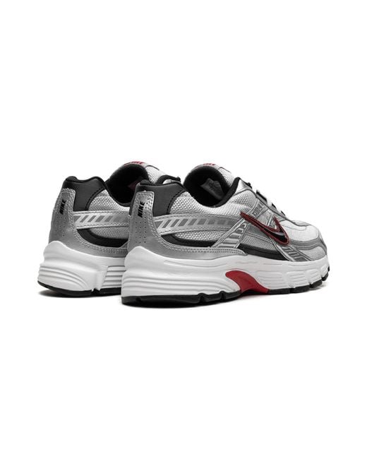 Nike Black Initiator "metallic Silver Red" Shoes