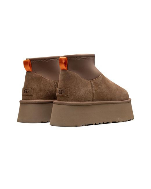 Ugg Brown Classic Mini Dipper Boot "Chestnut" 1168170 Che"