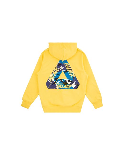 Palace Yellow Tri-Camo Hood P19Hd073" for men