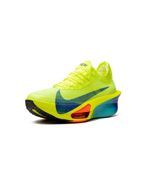 Nike Black Zoomx Alphafly 3 "Volt" Fd8315 700"