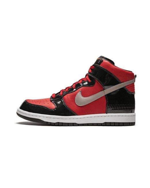 Nike Dunk High Premium Djam Shoes in Red Lyst UK