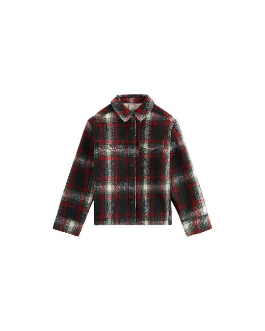 Kith Black Fawn Ii Shacket 118"