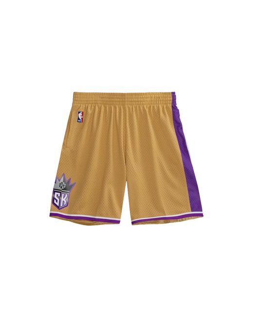 Mitchell & Ness Metallic Nba Swingman Shorts "2005 Sacramento Kings for men