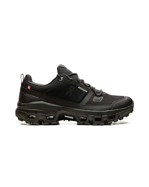 On Shoes Black Cloudrock Low Wp 3Mf10251043" for men