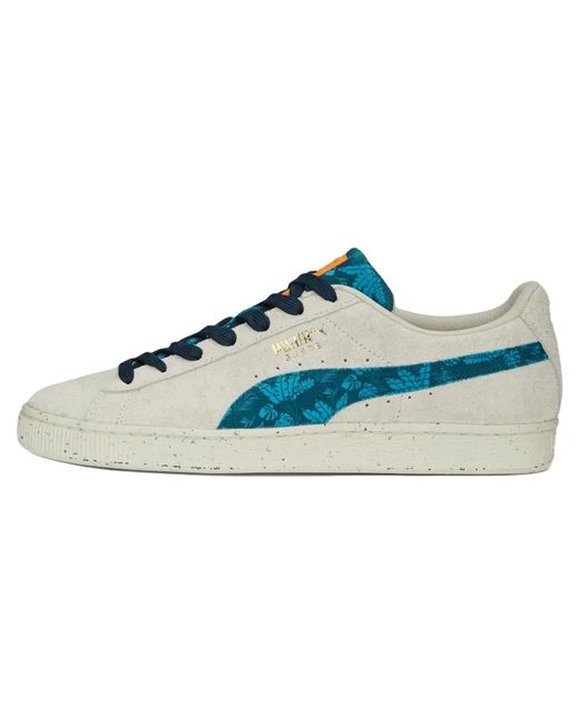 PUMA Blue Suede "Gentle Jungle Ivory" 390057 01" for men