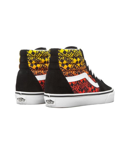 Vans Black Sk8 Hi Logo Flame Otw "Logo Flame" Vn0A4U3C2N5" for men