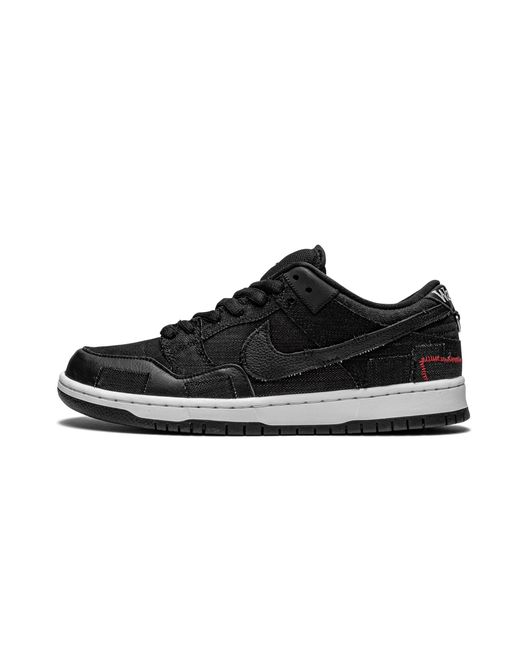 Nike Black Sb Dunk Low "Wasted Youth" Dd8386 001" for men