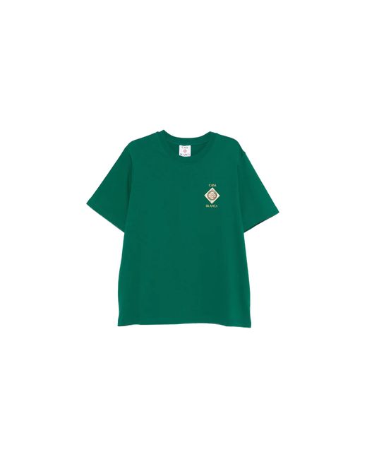 Casablanca Plafond Orne De Musique T-Shirt "Evergreen" Mss26Jts00103" for men