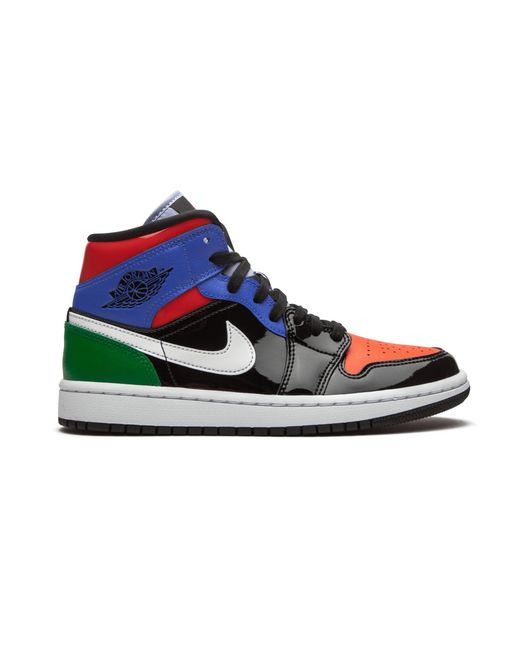 Nike Blue Air 1 Mid Se Patent" Cv5276 001"