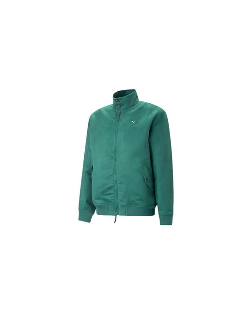 PUMA Green Mmq Harrington Jacket "Vine" 537993 37" for men