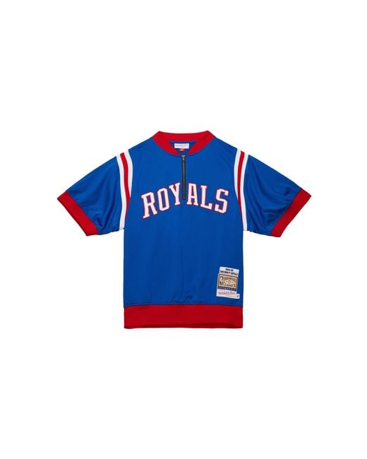 Mitchell & Ness Blue Nba Dark Shooting Shirt Royals 1964 "Royal" Ss11017 Cryroya" for men