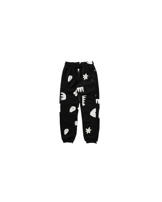 Nike Black Air X Artist Series By Mia Lee Fleece Pants /Sail" Dv2008 010"