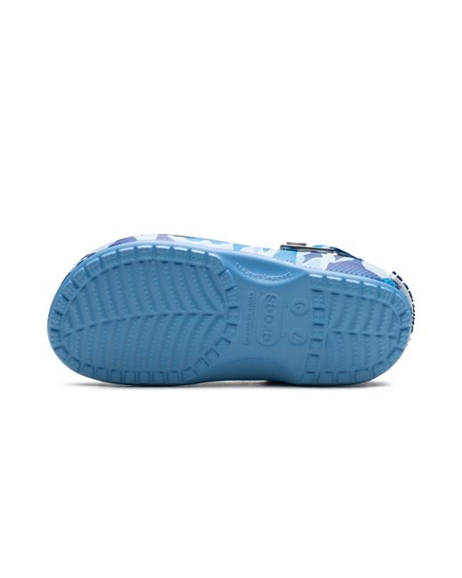 A Bathing Ape Blue Clog "Croc for men