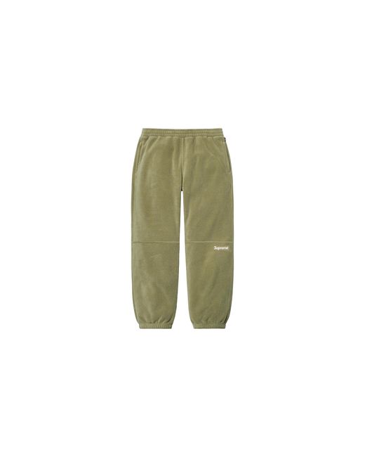 Supreme Green Polartec Pants "Fw21
