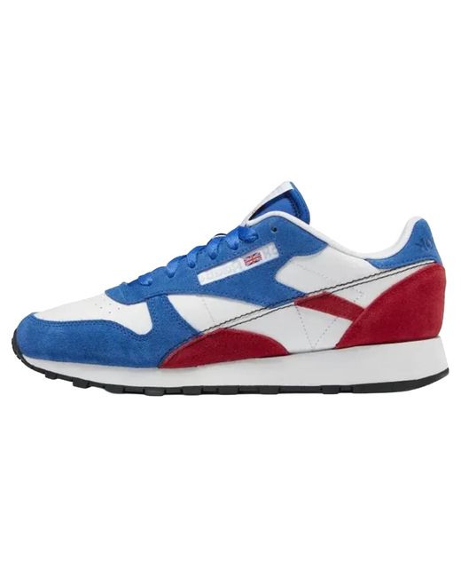 Reebok Blue Classic Leather Gy1522" for men