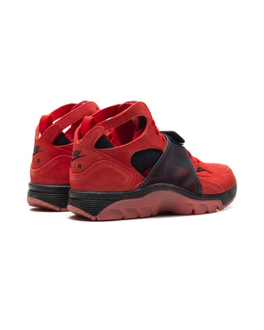 Nike Red Air Trainer Huarache Shoes for men