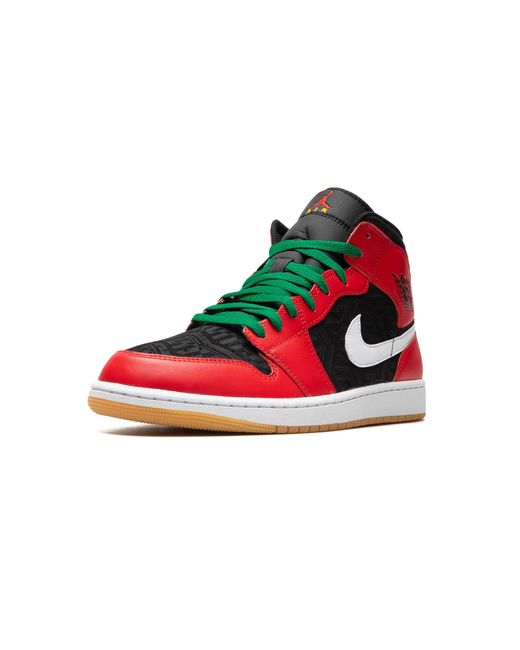 Nike Red Air 1 Mid "Christmas 2022" Dq8417 006" for men