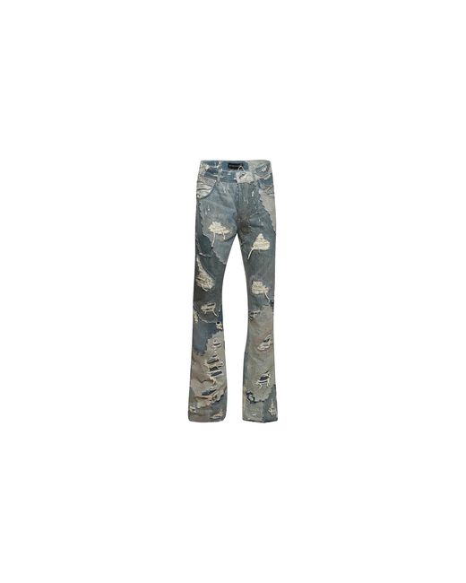 Who Decides War Black Unearthed Jeans "Washed Denim" 1121030009Fw25 Deni" for men
