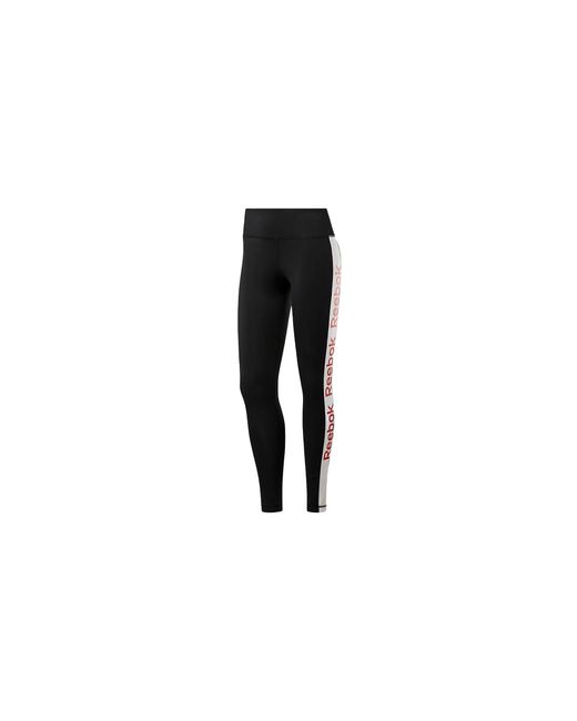 Reebok Black Training Essentials Linear Logo Tights Ek1361"