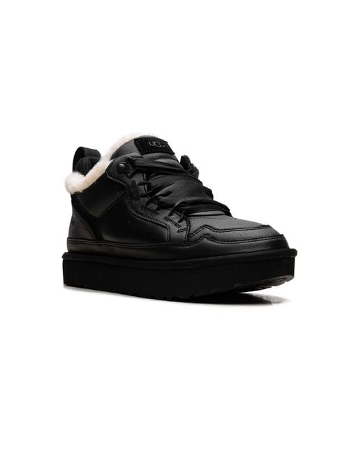 Ugg Black Lowmel Leather 1171537 Blk"