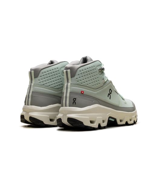 On Shoes Black Cloudrock Mid Wp "Mineral Aloe" 3Wf10132078"